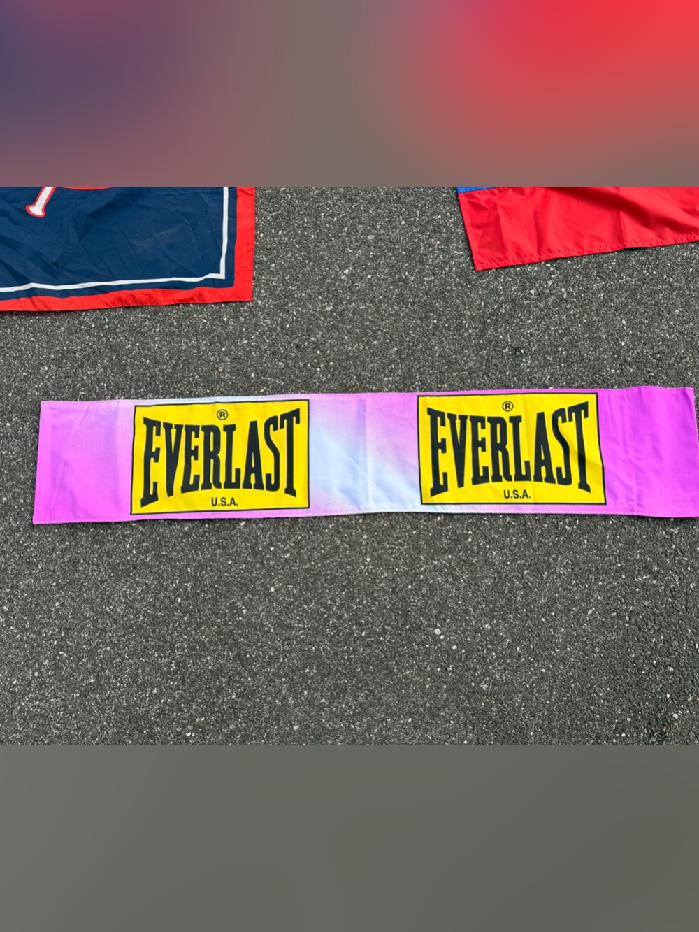 🥊 EVERLAST BOXING BANNER – 4’5” x 9” – GREAT FOR GYMS & MAN CAVES!
🥊